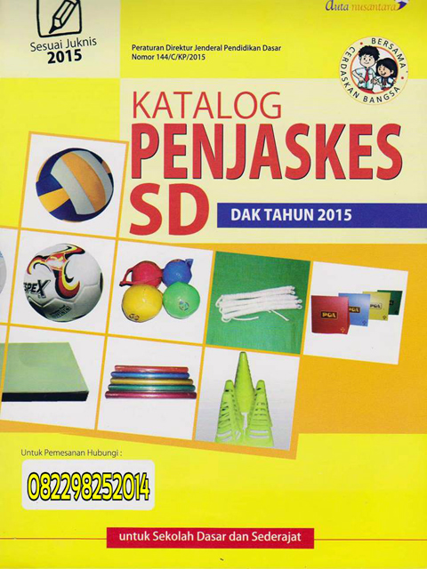 Katalog Penjaskes SD Dak Tahun 2015-2016