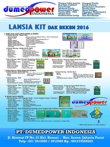 Lansia Kit BKKBN 2016 ~ Posyandu Lansia-Lanjut Usia