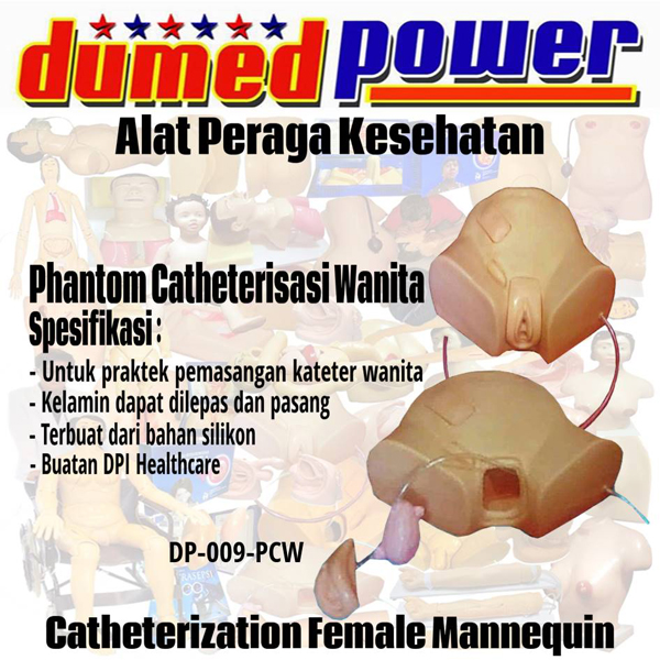 Phantom Catheterisasi Wanita DP-009-PCW