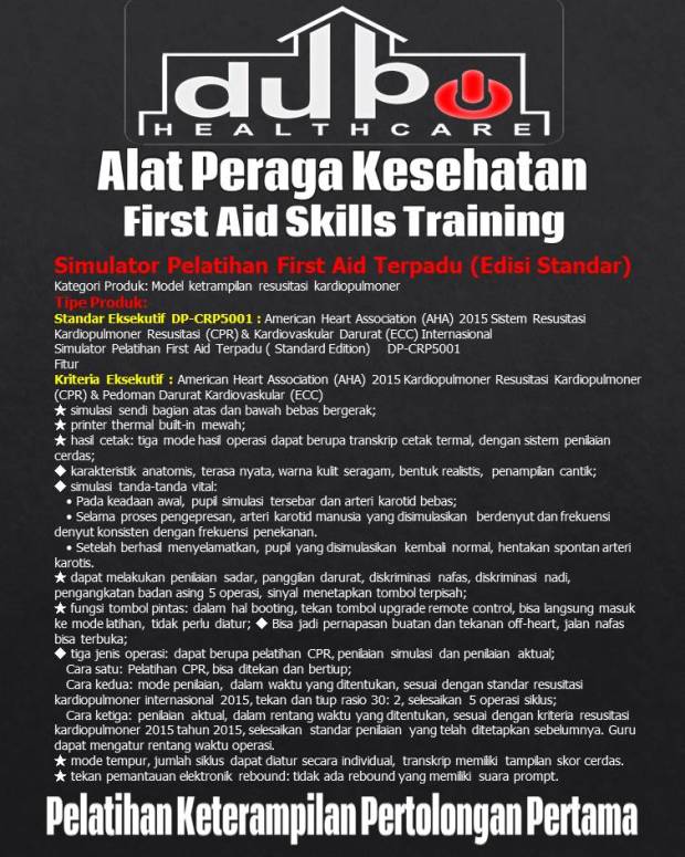 Phantom Integrated First Aid Training Simulator Standard Edition - CRP5001 Hal-02